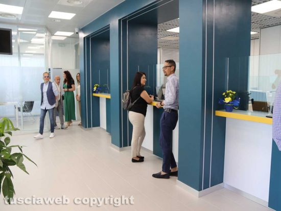 Viterbo - Inaugurazione della nuova filiale di Banca Lazio Nord in Via Carlo Cattaneo