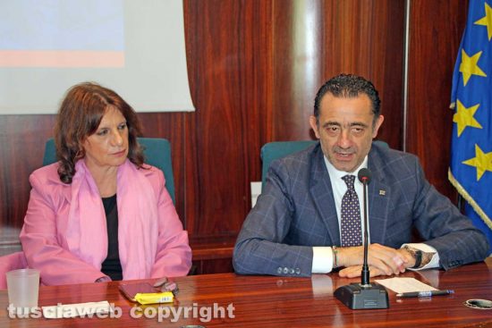 Laura Allegrini e Paolo Trancassini