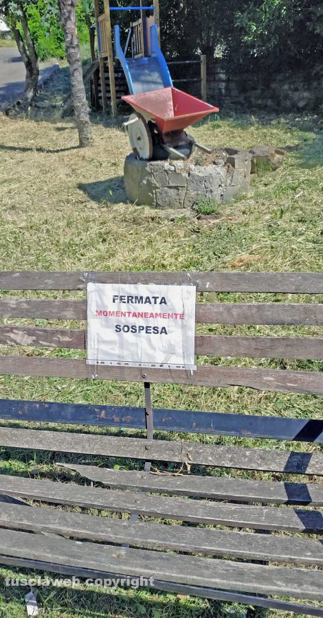 Viterbo - La situazione attuale a Roccalvecce