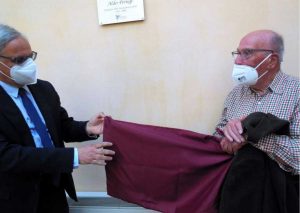 Viterbo - Il presidente Marco Lazzari e Vittorio Palmisano