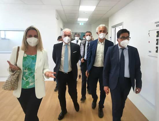 Latina - Inaugurazione nuovi servizi all'ospedale Goretti