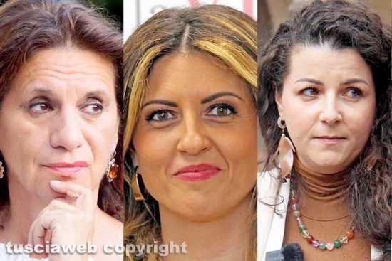 Laura Allegrini, Alessandra Troncarelli e Chiara Frontini