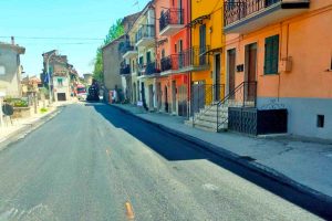 Vasanello - I lavori sulla provinciale
