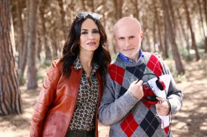 Maria Grazia Cucinotta e Pierfrancesco Campanella