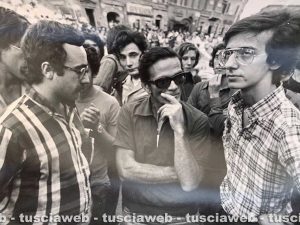 Pierpaolo Pasolini con Veltroni
