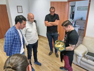 Michael Magnesi ed Ernesto Tedesco