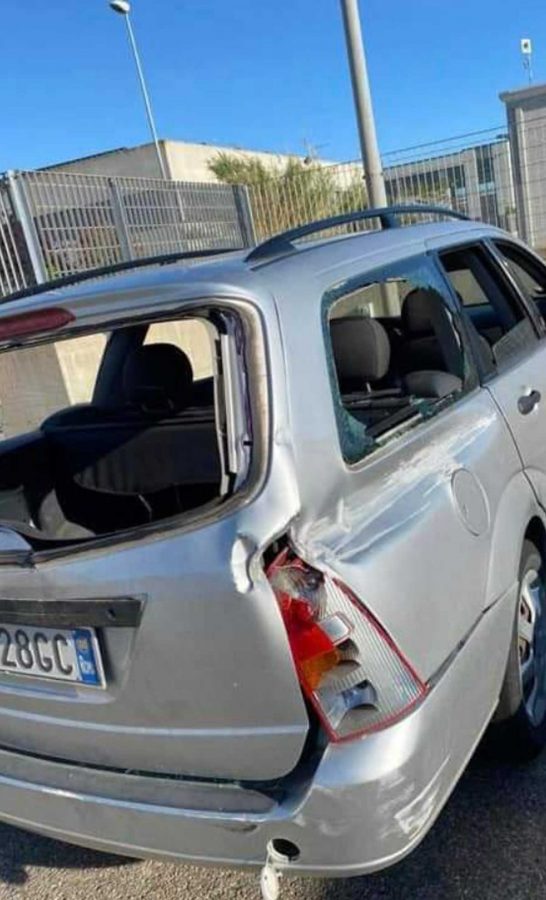 L'auto dei genitori di Ilaria Cucchi