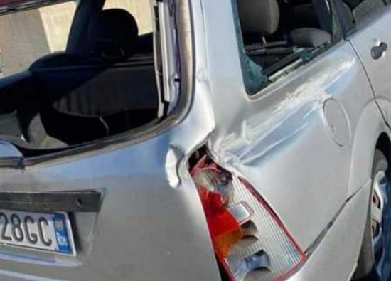 L'auto dei genitori di Ilaria Cucchi