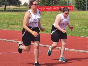 Asd Sorrisi che nuota Eta Beta al meeting di atletica leggera Special olympics