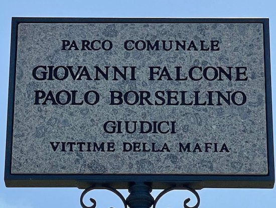 Vitorchiano - Parco comunale intitolato a Falcone e Borsellino