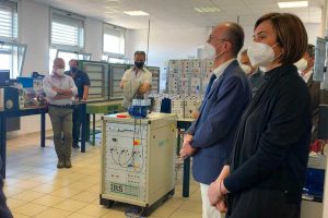 Viterbo - Il laboratorio di elettrotecnica del Da Vinci