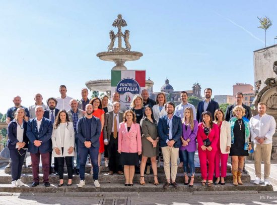 Fratelli d'Italia - Foto di gruppo dei candidati