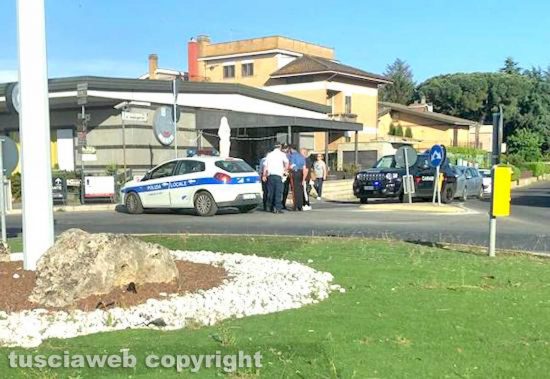 Nepi - Moto contro auto in via Roma