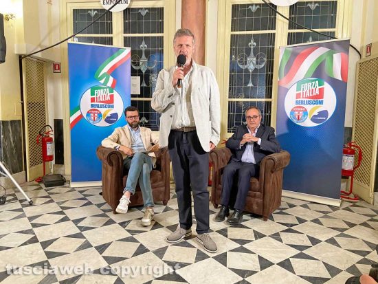 Viterbo - Andrea Di Sorte, Claudio Ubertini (al centro) e Paolo Zappi