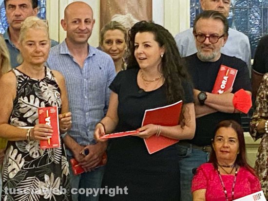 Viterbo - La candidata sindaca Chiara Frontini presenta il programma elettorale 