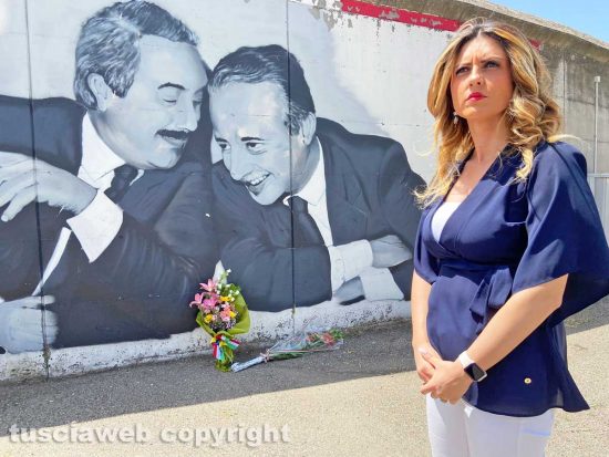 Viterbo - Alessandra Troncarelli commemora il trentennale della strage di Capaci
