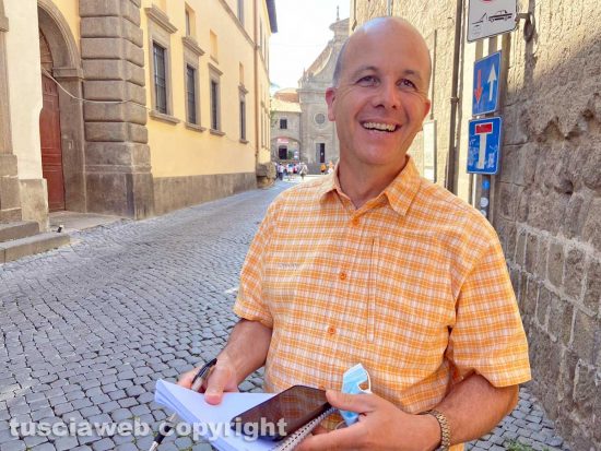 Il direttore della Caritas diocesana Luca Zoncheddu