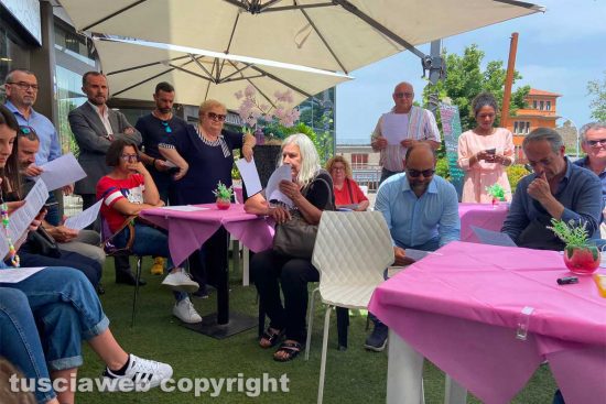 Viterbo - L'incontro di stamani