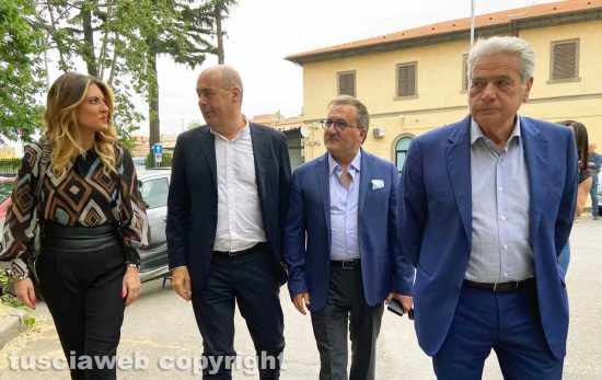 Alessandra Troncarelli, Nicola Zingaretti, Enrico Panunzi, Giovanni Arena