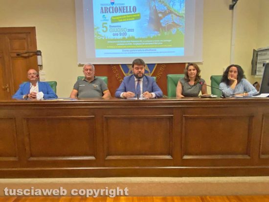 Viterbo - Presentazione passeggiata parco dell'Arcionello