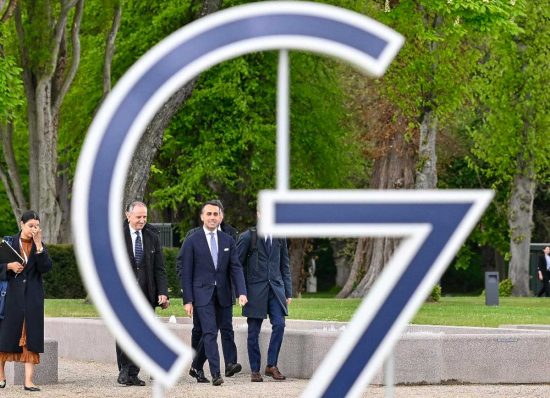 Luigi Di Maio alla riunione del G7