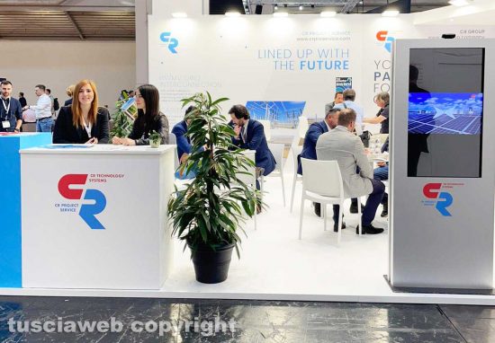 Monaco di Baviera - L'azienda viterbese CR Project Service all'Intersolar Europe