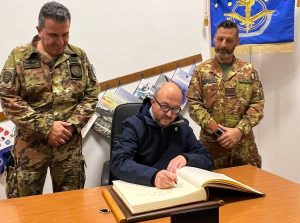Viterbo - Mauro Rotelli e Salvatore Deidda (Fdi) in visita al museo dell'Aves