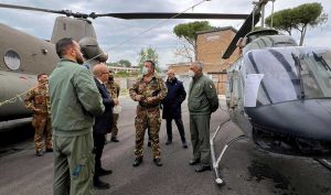 Viterbo - Mauro Rotelli e Salvatore Deidda (Fdi) in visita al museo dell'Aves