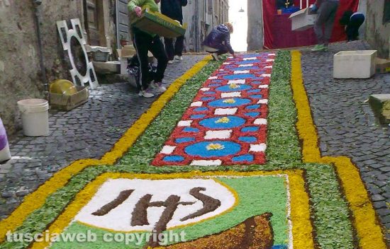 Civita Castellana - L'infiorata