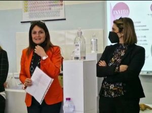 Tarquinia - Iis Cardarelli - La preside Piroli e la professoressa Ricci