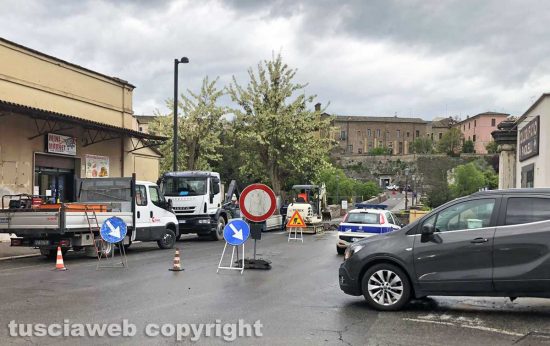 Civita Castellana - Lavori a ponte Clementino