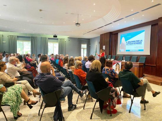 Viterbo - Convegno sul Welfare organizzato dalla candidata sindaco Alessandra Troncarelli 