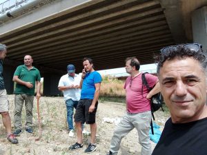 Tarquinia - Sopralluogo sul fiume Mignone