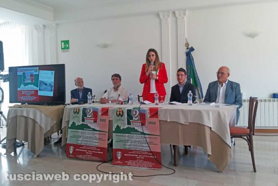 Montefiascone - La presentazione del libro "1943-1944 - Montefiascone una città al fronte" - L'intervento della sindaca Giulia De Santis