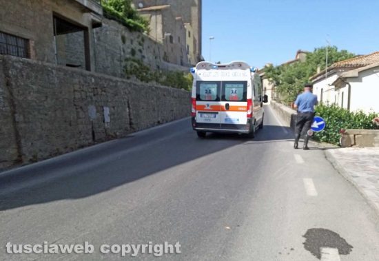 Montefiascone - L'incidente sulla Verentana