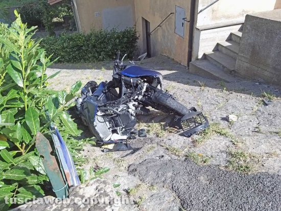 Montefiascone - L'incidente sulla Verentana