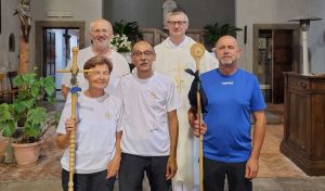 Viterbo - Benedizione dei pellegrini della Bisaccia e del Bordone