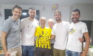 La delegazione della Viterbese da Alfredo Lucaccioni 