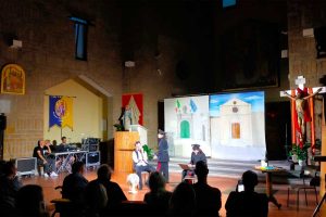Viterbo - L'esibizione della compagnia teatrale delle emozioni