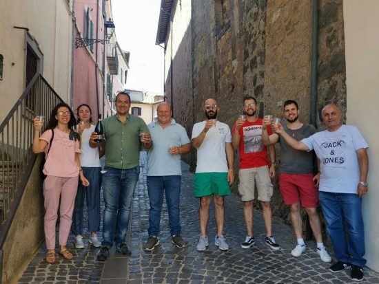 Latera - Francesco Di Biagi festeggia la conferma a sindaco
