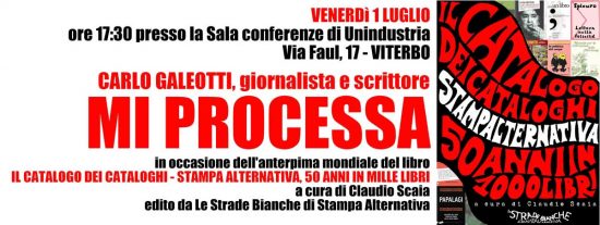 Carlo Galeotti PROCESSA Marcello Baraghini