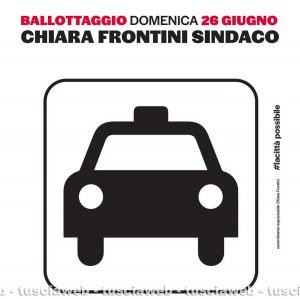 Taxi gratis messo disposizione dal comitato per Frontini
