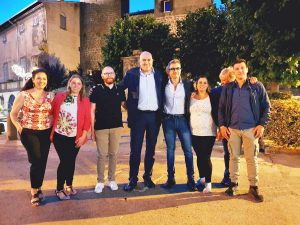La delegazione della lista Obiettivo Capranica incontra Guido Crosetto