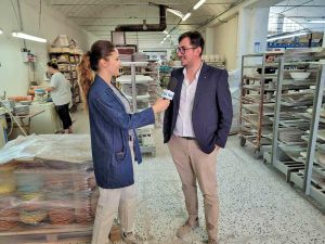 Confartigianato Viterbo alla trasmissione televisiva Agorà