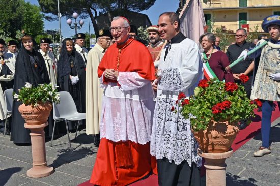 Acquapendente - La visita del cardinale Pietro Parolin, segretario di stato Vaticano