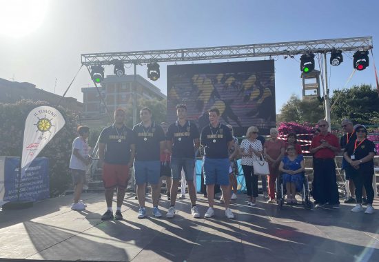 Civitavecchia - Premiazione Civitavecchia Rugby