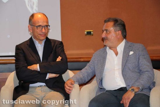 Enrico Letta ed Enrico Panunzi