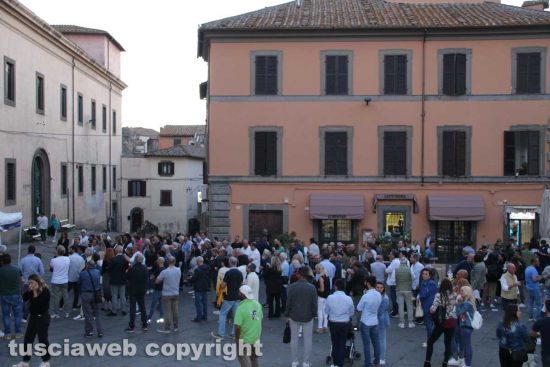 Elezioni comunali - Viterbo - Il comizio di chiusura della Lega