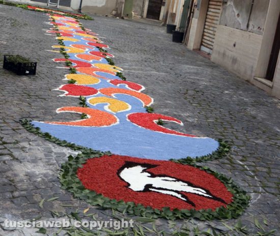 Civita Castellana - Infiorata del Corpus Domini