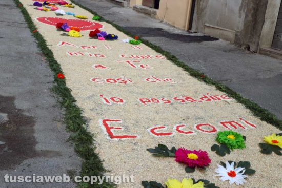 Civita Castellana - Infiorata del Corpus Domini